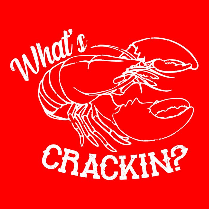 Whats Crackin Funny Lobster Hoodie
