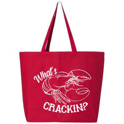 Whats Crackin Funny Lobster 25L Jumbo Tote