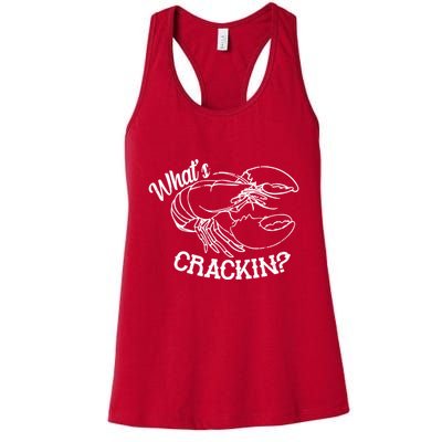 Whats Crackin Funny Lobster Womens Tank Top