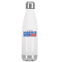 We Choose Freedom Vote Kamala Harris For President 2024 Stainless Steel Insulated Water Bottle