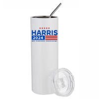 We Choose Freedom Vote Kamala Harris For President 2024 Stainless Steel Tumbler