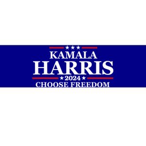 We Choose Freedom Kamala Harris Bumper Sticker