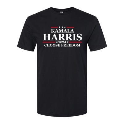 We Choose Freedom Kamala Harris Softstyle® CVC T-Shirt