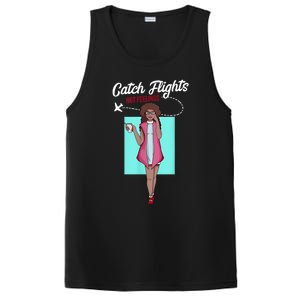 We Catch Flights Not Feelings Summer Spring Vacation Gift PosiCharge Competitor Tank