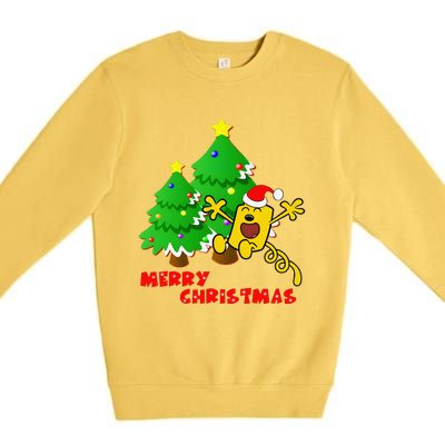 Wubbzy Costume For & Adults Christmas Premium Crewneck Sweatshirt