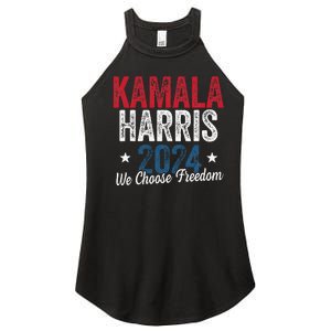 We Choose Freedom Kamala Harris Women’s Perfect Tri Rocker Tank