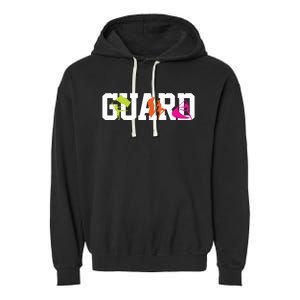 Winter Color Guard Flag Garment-Dyed Fleece Hoodie