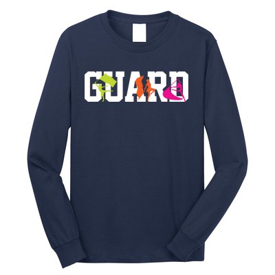 Winter Color Guard Flag Long Sleeve Shirt