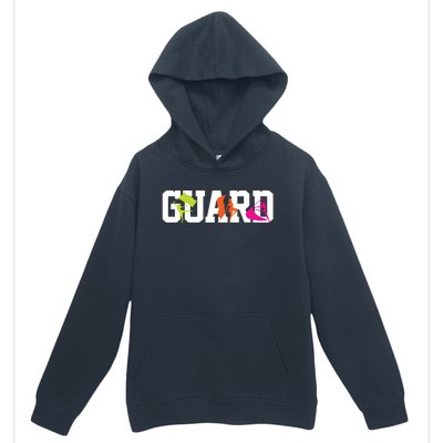 Winter Color Guard Flag Urban Pullover Hoodie