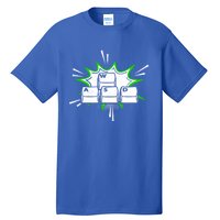 Wasd Computer Gamer Player Funny Pc Gamer Gaming Lover Funny Gift Tall T-Shirt