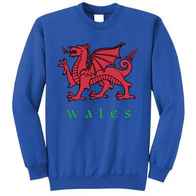 Wales Cute Gift Welsh Red Dragon Cymru Sweatshirt