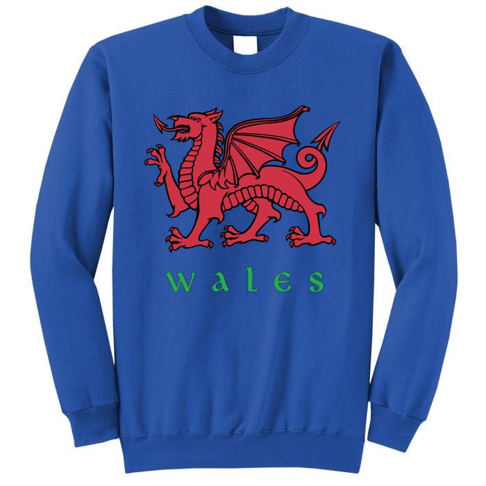 Wales Cute Gift Welsh Red Dragon Cymru Tall Sweatshirt