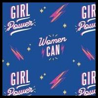 Women Can Girl Power Feminist Apron
