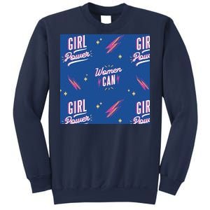 Women Can Girl Power Feminist Sweatshirt