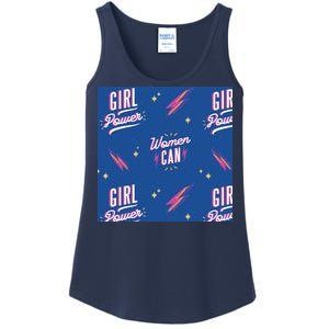 Women Can Girl Power Feminist Ladies Essential Tank