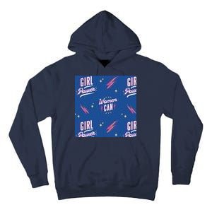 Women Can Girl Power Feminist Tall Hoodie