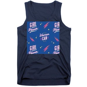 Women Can Girl Power Feminist Tank Top