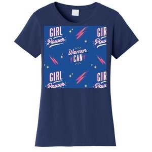 Women Can Girl Power Feminist Women's T-Shirt