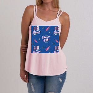 Women Can Girl Power Feminist Women's Strappy Tank