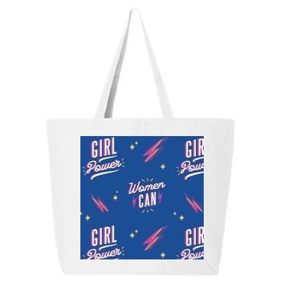 Women Can Girl Power Feminist 25L Jumbo Tote