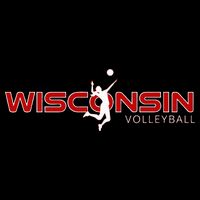 Wi Court Game The Badger State Souvenir Wisconsin Volleyball Zip Tote Bag