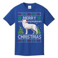 Wolf Christmas Gift Wolf Dog Ugly Christmas Animal Meaningful Gift Kids T-Shirt