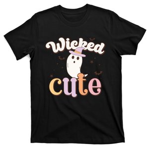 Witched Cute Ghost Halloween Retro Gift T-Shirt