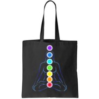 Womens Chakra Gifts For Yoga Reiki & Meditation Seven 7 Chakras Tote Bag