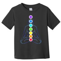 Womens Chakra Gifts For Yoga Reiki & Meditation Seven 7 Chakras Toddler T-Shirt