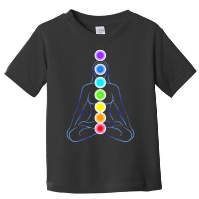 Womens Chakra Gifts For Yoga Reiki & Meditation Seven 7 Chakras Toddler T-Shirt