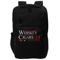 Whiskey Cigar Gift Whiskey Cigars 2024 Vote Funny Impact Tech Backpack