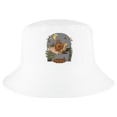 Witchy Cottagecore Goblincore Botanical Aesthetic Snail Cool Comfort Performance Bucket Hat