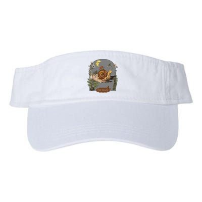 Witchy Cottagecore Goblincore Botanical Aesthetic Snail Visor