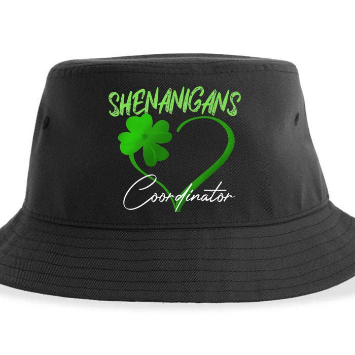 WoShenanigans Coordinator Green Heart Shamrock St Patricks Day Sustainable Bucket Hat