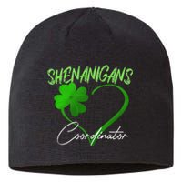 WoShenanigans Coordinator Green Heart Shamrock St Patricks Day Sustainable Beanie