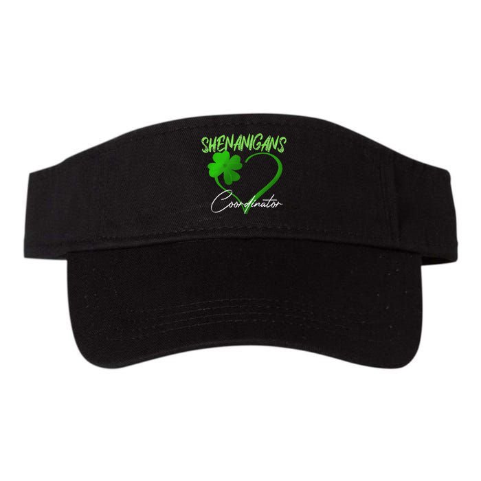 WoShenanigans Coordinator Green Heart Shamrock St Patricks Day Valucap Bio-Washed Visor