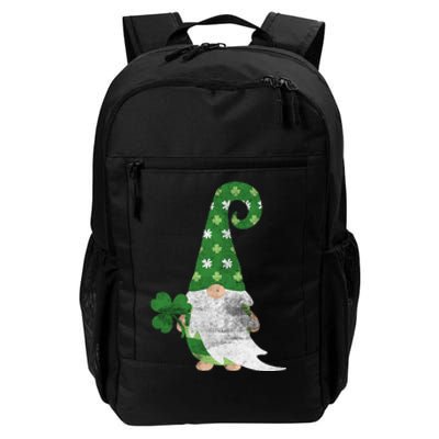 Women Cute Gnome St. Patricks Day Design Shamrock Daily Commute Backpack