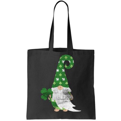 Women Cute Gnome St. Patricks Day Design Shamrock Tote Bag