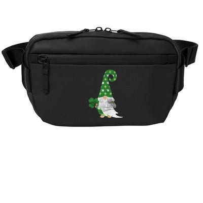 Women Cute Gnome St. Patricks Day Design Shamrock Crossbody Pack