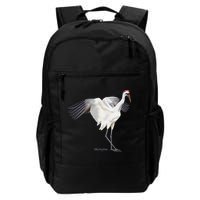 Whooping Crane Graphic Wildlife Bird Watching Backpack