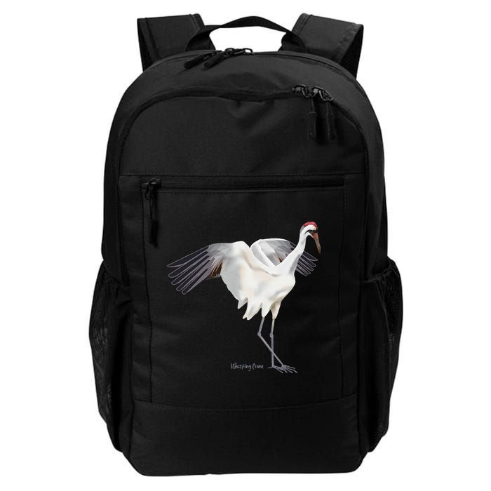 Whooping Crane Graphic Wildlife Bird Watching Backpack