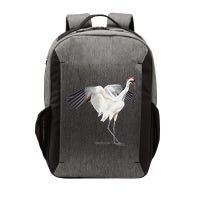Whooping Crane Graphic Wildlife Bird Watching Vector Backpack