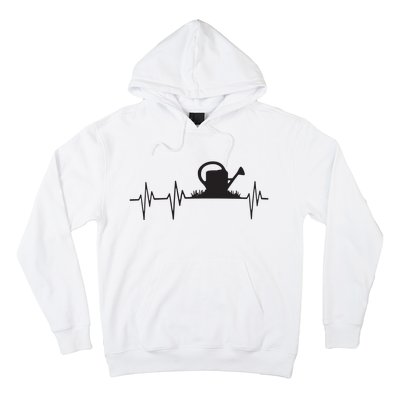 Watering Can Heartbeat Gardening Gardener Gift Light Hoodie