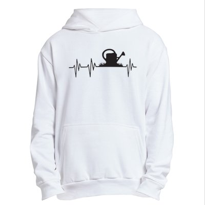 Watering Can Heartbeat Gardening Gardener Gift Light Urban Pullover Hoodie