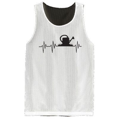 Watering Can Heartbeat Gardening Gardener Gift Light Mesh Reversible Basketball Jersey Tank