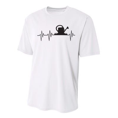 Watering Can Heartbeat Gardening Gardener Gift Light Performance Sprint T-Shirt