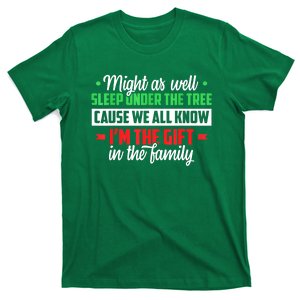 Women Christmas Humor Favorite Person Funny Xmas Gift T-Shirt