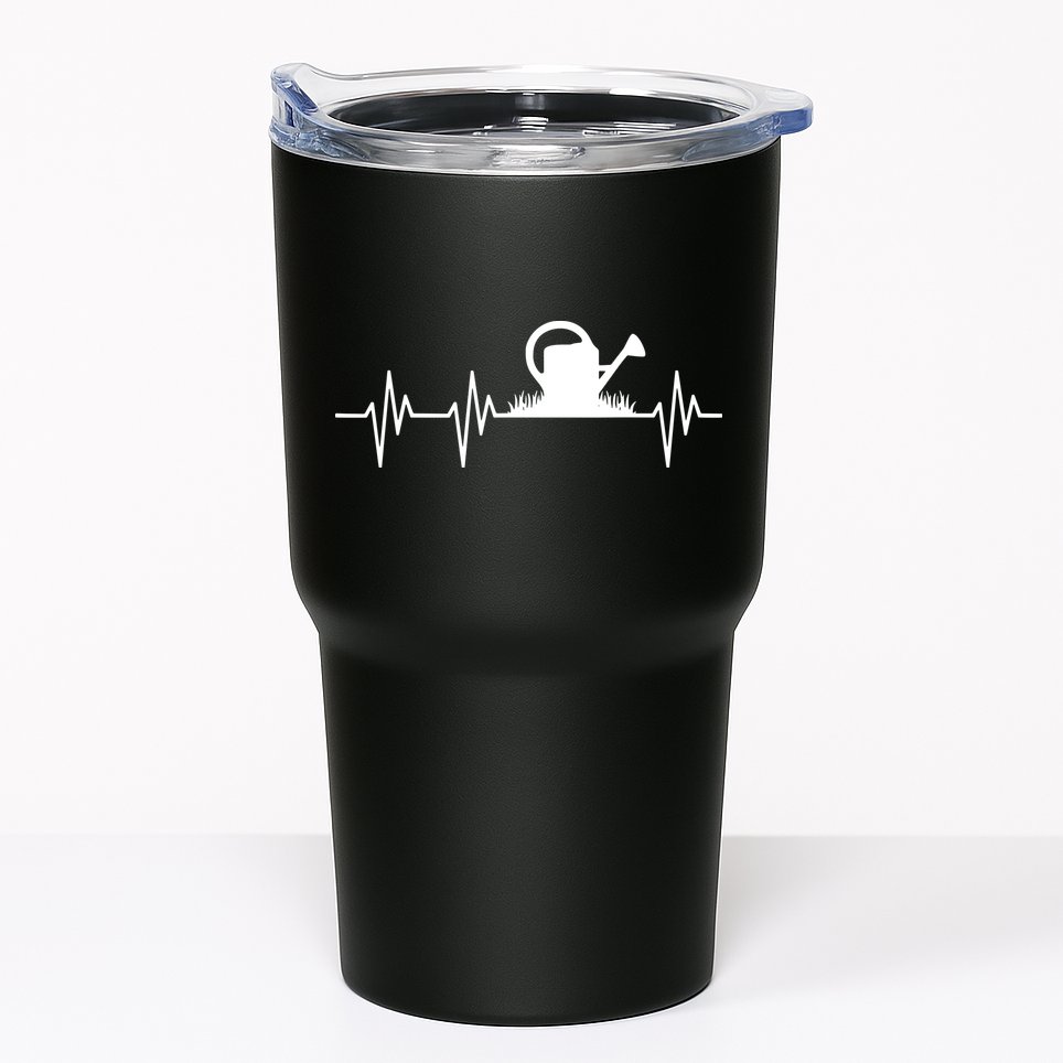 Watering Can Heartbeat Gardening Gardener Tumbler