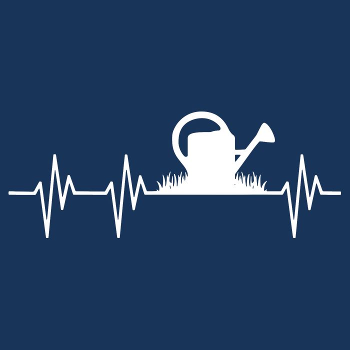 Watering Can Heartbeat Gardening Gardener Bag