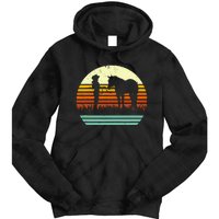 Western Cowgirl Halter Horse Retro Sunset Vintage Style Tie Dye Hoodie